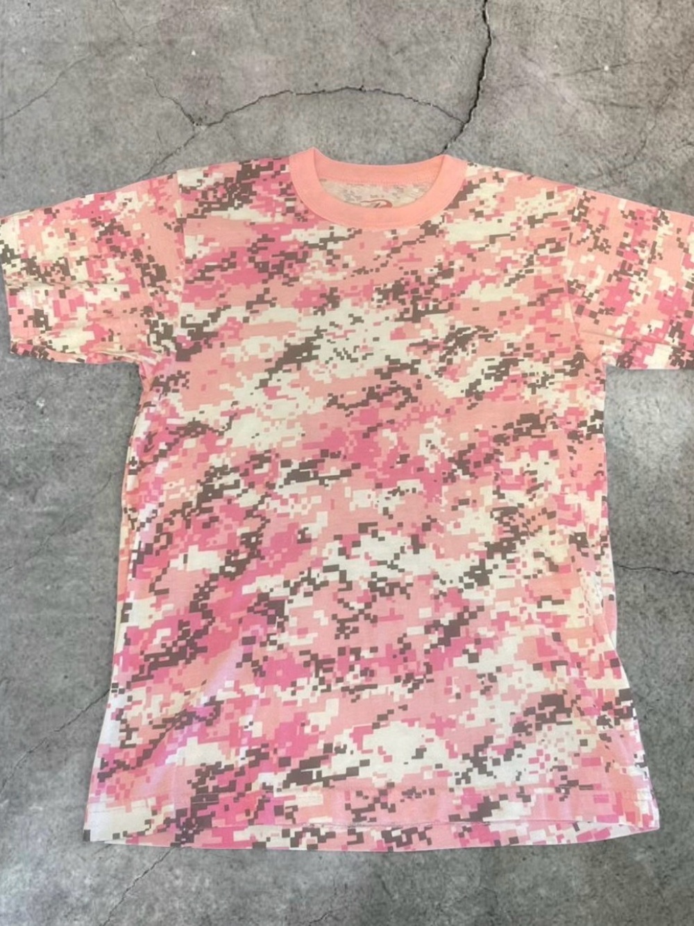 Pink Pixel Camo Tee